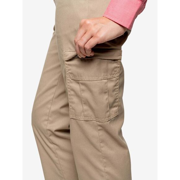 Insect Shield Women'S Cargo Pants - 6 - Khaki - Picture 4 of 4
